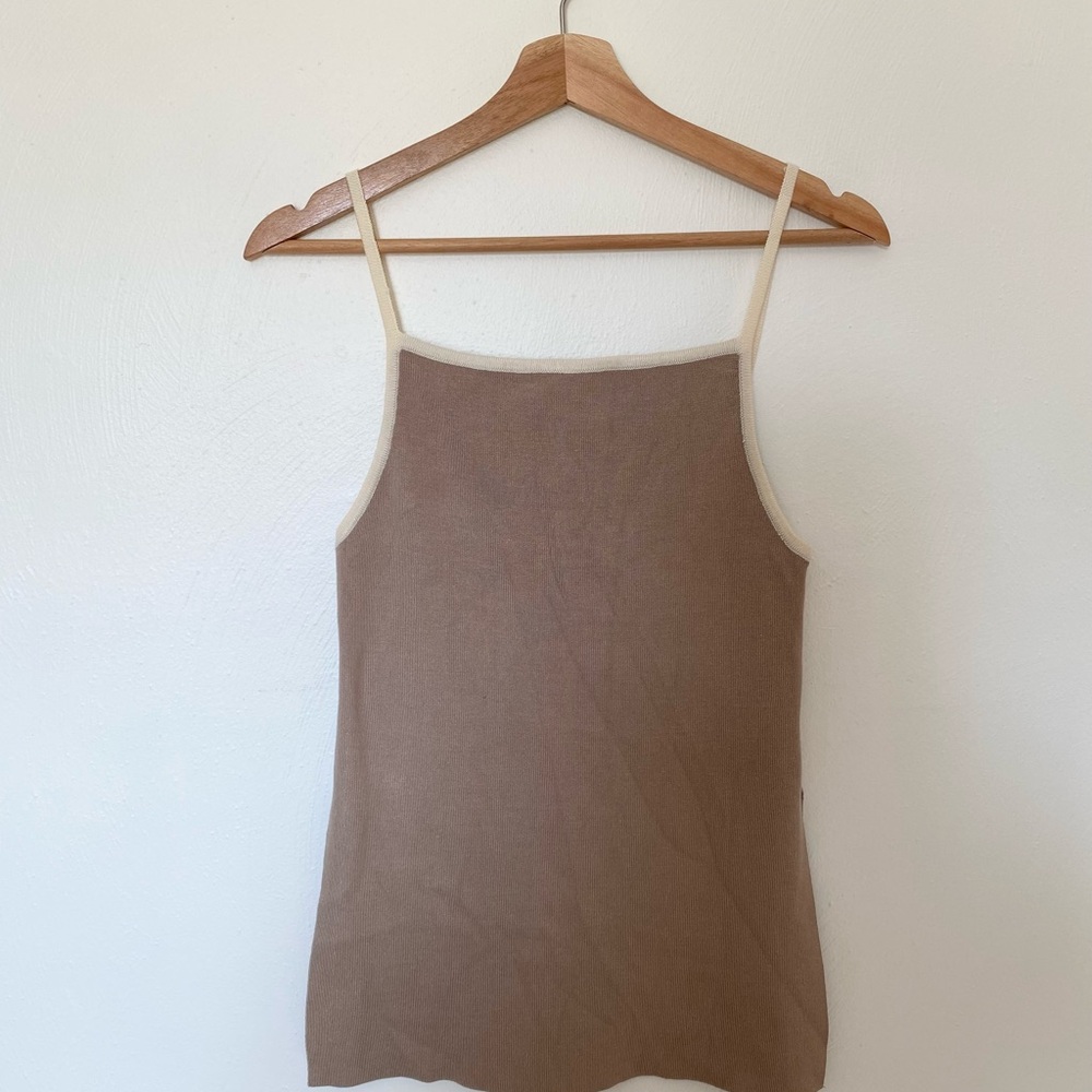 Crescent Tan Camisole Top